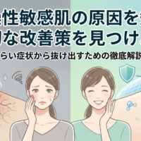 乾燥性敏感肌の原因を知り、適切な改善策を見つけよう。つらい症状から抜け出すための徹底解説。